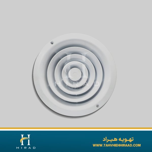 دریچه گرد سقفی پلاستیکی 1