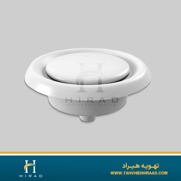 دریچه گرد سونایی آلومینیومی